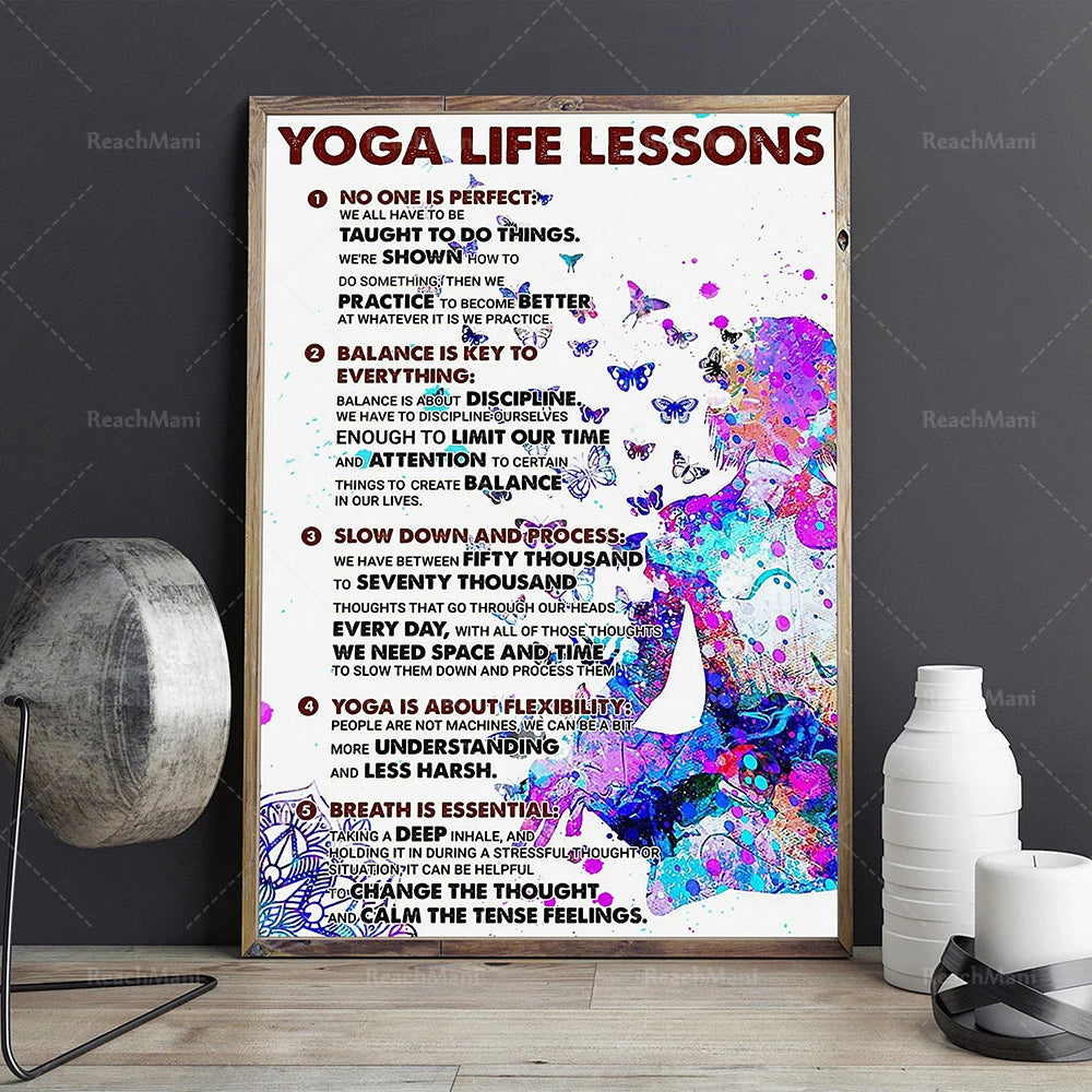 Canvas Painting 7 Chakra Knowledge Posters