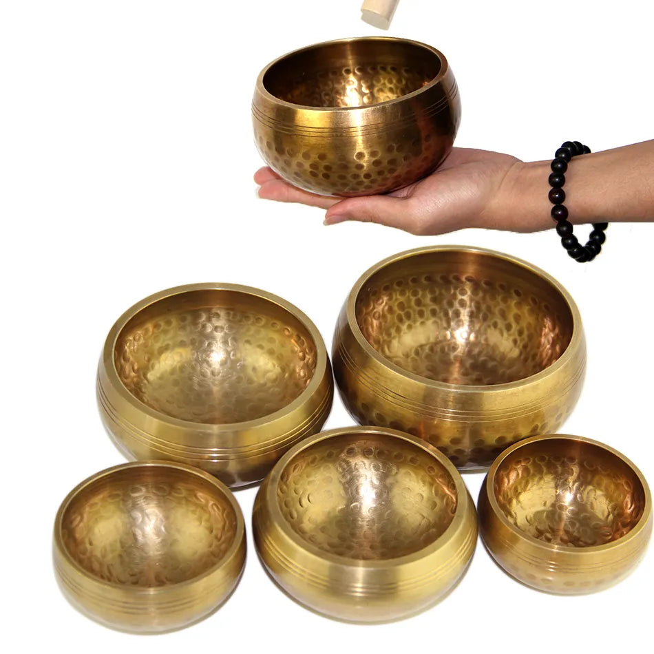 Tibetan Singing Bowl Set of 5