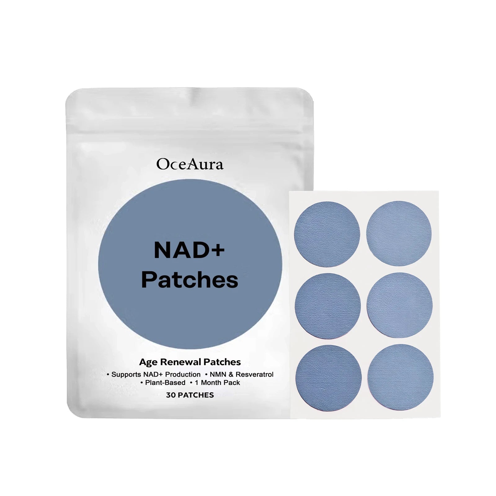 NAD+ Wellness Patches - Revitalize Your Body Care Routine