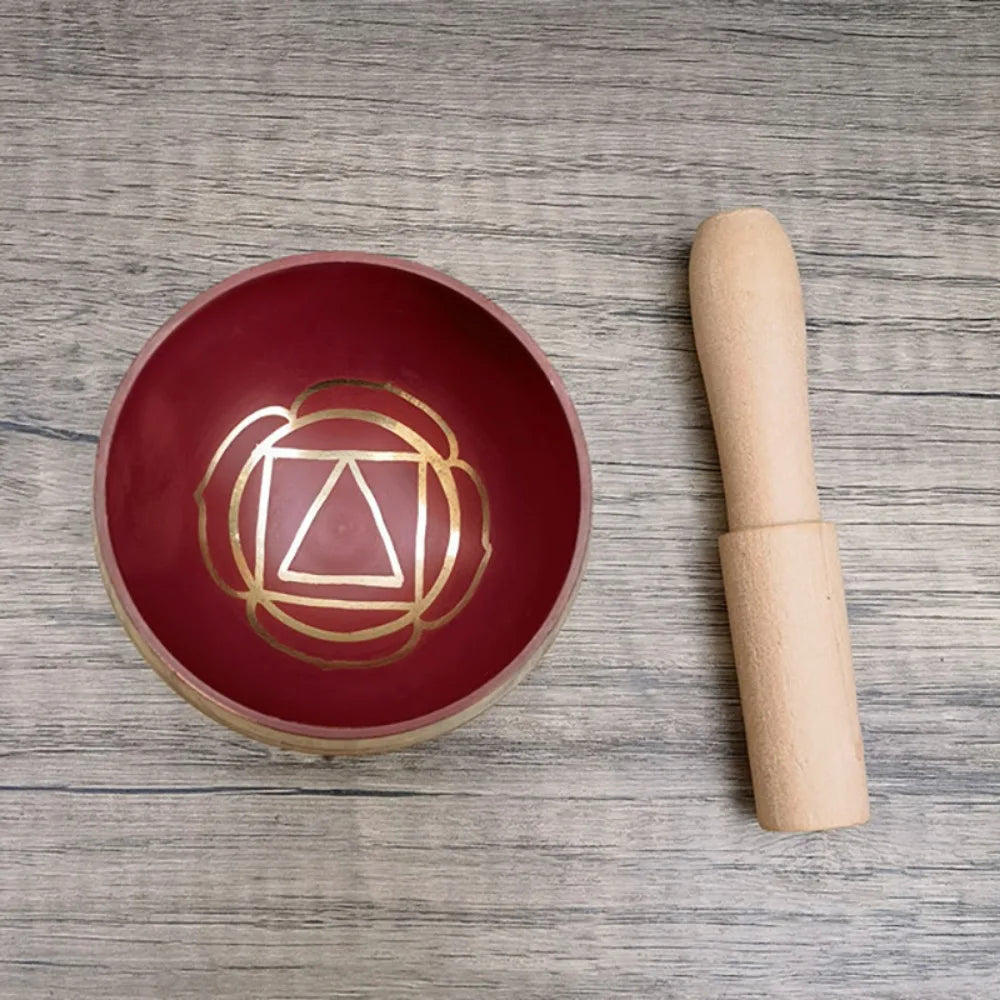 Colorful Nepal Tibetan Singing Bowl