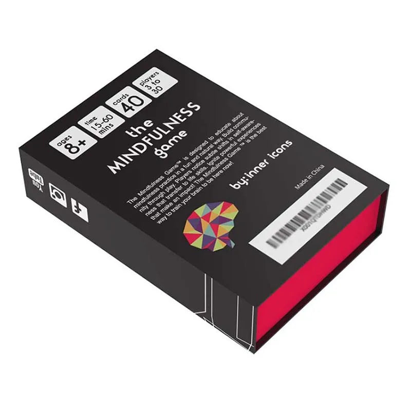 Box of 'the MINDFULNESS game' by Inner Icons on a white background